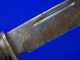 US WW2 Vintage Cattaraugus 225Q Fighting Knife