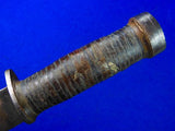 US WW2 Vintage Cattaraugus 225Q Fighting Knife
