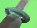 US WW2 Custom Made Handmade Aluminum Stiletto Theater Fighting Knife & Sheath