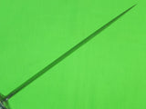 US WW2 Custom Made Handmade Aluminum Stiletto Theater Fighting Knife & Sheath