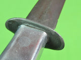 US WW2 Custom Made Handmade Aluminum Stiletto Theater Fighting Knife & Sheath