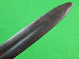 US WW2 Custom Hand Made Sword Blade Theater Stiletto Fighting Knife #50