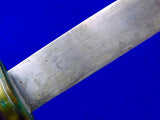 US WW2 Custom Hand Made THEATER Fighting Knife