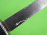 US WW2 WWII Vintage Custom Made Handmade THEATER Fighting Knife