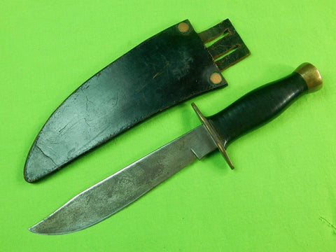 US WW2 WWII Custom Made Handmade Theater Fighting Knife & Sheath