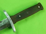 US WW2 Custom Hand Made Theater Fighting Knife 8
