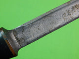 US WW2 Custom Hand Made Theater Fighting Knife #138
