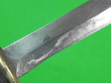 US WW2 Custom Hand Made Theater Fighting Knife w/ Sheath #31
