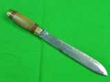 US WW2 Custom Hand Made Theater Spear Blade Fighting Knife Sheath #14