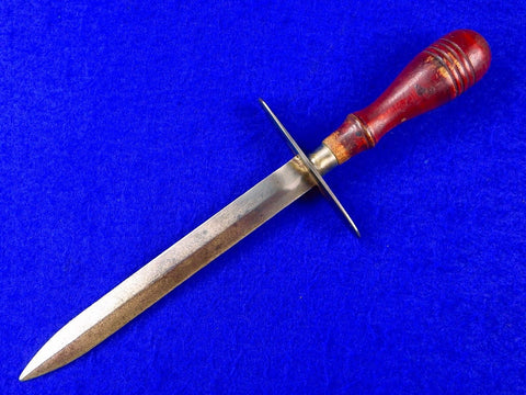 US WW2 WWII Custom Hand Made Theater Stiletto Fighting Knife Dagger