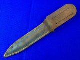 US WW2 Custom Hand Made Theater Stiletto Fighting Knife w/ Sheath