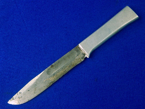 US WW2 Custom Handmade Aluminum Handle MK2 Blade Theater Fighting Knife 
