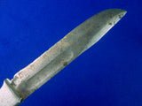 US WW2 Custom Handmade Aluminum Handle MK2 Blade Theater Fighting Knife