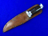 US WW2 WWII Vintage Well Made Custom Handmade Theater Fighting Knife w/ Sheath