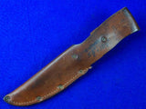 US WW2 Vintage Custom Handmade Theater Fighting Knife w/ Sheath