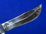 US WW2 Vintage Custom Handmade Theater Fighting Knife w/ Sheath