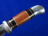 US WW2 Vintage Custom Handmade Theater Fighting Knife w/ Sheath