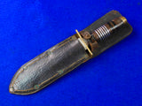 US WW2 Custom Handmade Theater Fighting Knife Ka-Bar KABAR MK2 Blade w/ Sheath