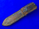 US WW2 Custom Handmade Theater Fighting Knife Ka-Bar KABAR MK2 Blade w/ Sheath