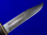 US WW2 Custom Handmade Theater Fighting Knife Ka-Bar KABAR MK2 Blade w/ Sheath
