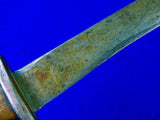 US WW2 Custom Made Handmade from WW1 Bayonet Theater Fighting Knife w/ Sheath