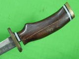 US WW2 Custom Made From Camillus M3 Blade marked THEATER Fighting Knife