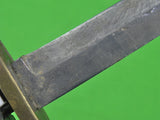 US WW2 Custom Made From Camillus M3 Blade marked THEATER Fighting Knife