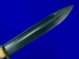 US WW2 Custom Made Handmade Theater Fighting Knife Knives w/ German Germany Bayonet Blade