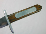 Vintage US WW2 Custom Made Handmade Theater Fighting Knife w/ Sheath