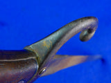 US WW2 Custom Made Theater Fighting Knife From French Bayonet