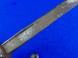 US WW2 Custom Made Theater Fighting Knife From French Bayonet