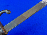 US WW2 Custom Made Theater Fighting Knife From French Bayonet