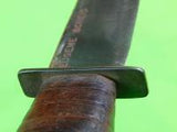 VERY RARE US WW2 Custom Hand Made Clarence Pickens Theater Fighting Knife Sheath
