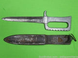 US WW2 Hand Made Knuckle Fighting Aluminum Knife i