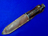US WW2 Kutmaster Commercial M3 Fighting Knife with Sheath