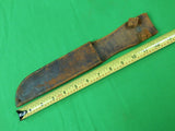 US WW2 Leather Sheath Scabbard for Fighting Knife