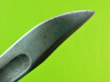 US WW2 Marbles Gladstone MI Large 6" Blade Fighting Knife w/ Sheath