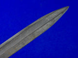 RARE US WW2 1943 Oneida Limited OL Bayonet Fighting Knife w/ Scabbard Near Mint