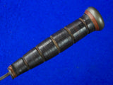 US WW2 Pal RH-37 MK2 Fighting Knife w/ Sheath Near Mint