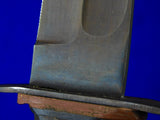 US WW2 Pal RH-37 MK2 Fighting Knife w/ Sheath Near Mint