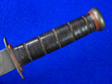US WW2 Pal RH-37 MK2 Fighting Knife w/ Sheath Near Mint