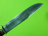 US WW2 Period Marbles Gladstone Mich USA 3 Line Stamp Ideal Hunting Knife