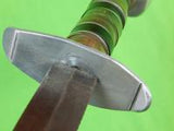 US WW2 Theater Custom Hand Made Huge Stiletto Fighting Lucite Handle Knife A12