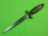 US WW2 Theater Custom Handmade Sword Blade Fighting Knife & Sheath
