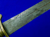 US WW2 Theater Custom Fighting Knife 19 Century British Brunswick Bayonet