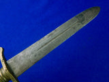 US WW2 Theater Custom Fighting Knife 19 Century British Brunswick Bayonet