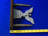US WW2 Trench Art Pearl Harbor Commemorative Tabletop Eagle Military Home Decor