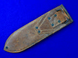 US WW2 USMC Marine Boyt 45 Leather Sheath Scabbard Case for Bolo Fighting Knife