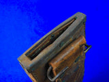 US WW2 USMC Marine Boyt 45 Leather Sheath Scabbard Case for Bolo Fighting Knife