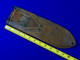 US WW2 USMC Marine Boyt 45 Leather Sheath Scabbard Case for Bolo Fighting Knife